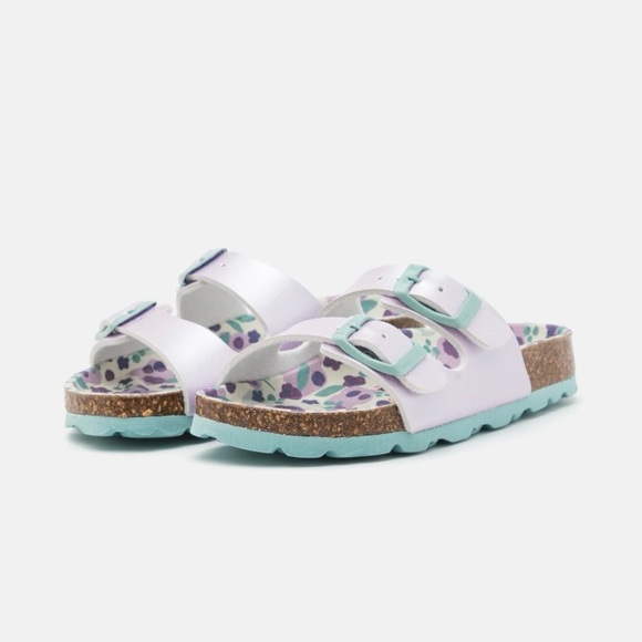 Superfit Other - Superfit Finken Girls Sandals Shoes Lila Purple Size 24 EU / 8 US Faux Leather